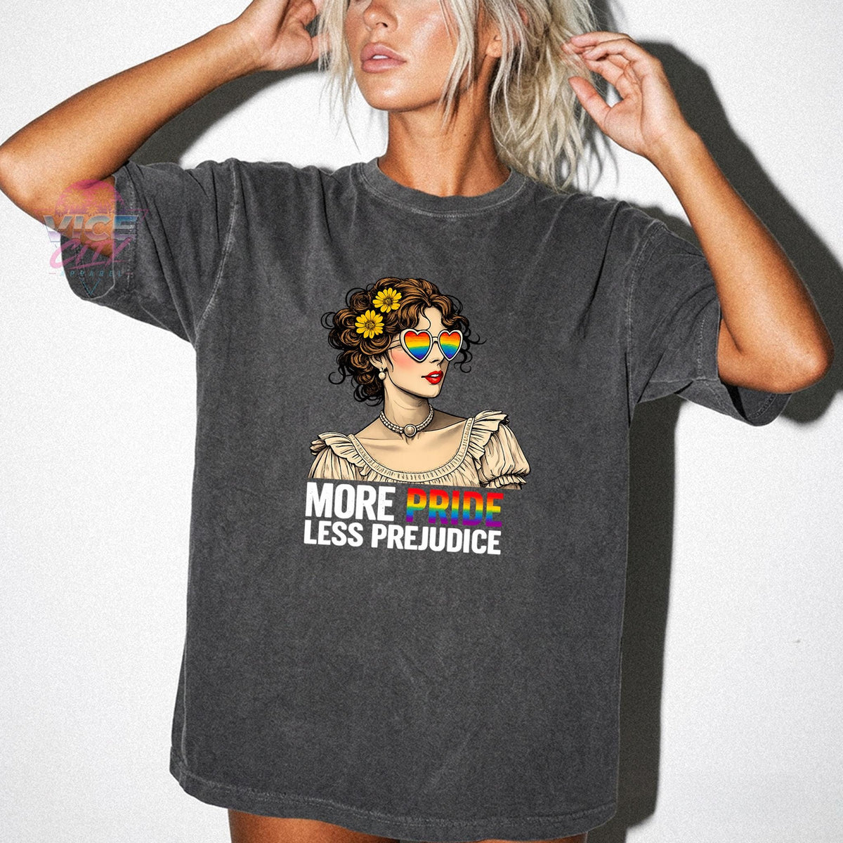 More Pride, Less Prejudice T-shirt