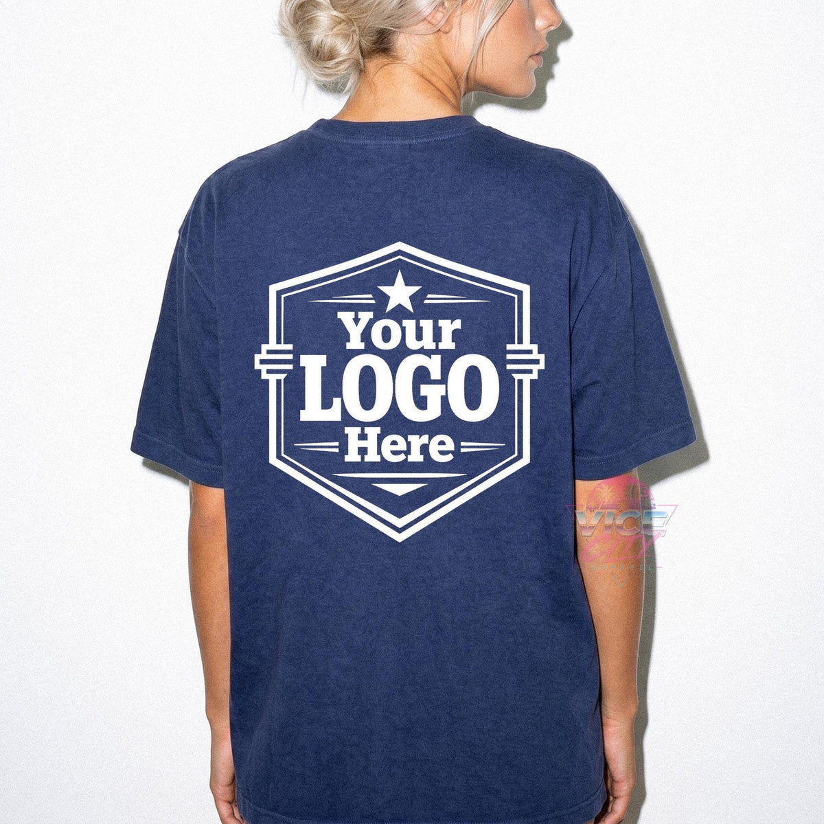 Custom Business Logo Shirt, Personalized Brand t-shirt, Front & Back Custom Logo Shirt, Your Design Here Shirt, Team Apparel