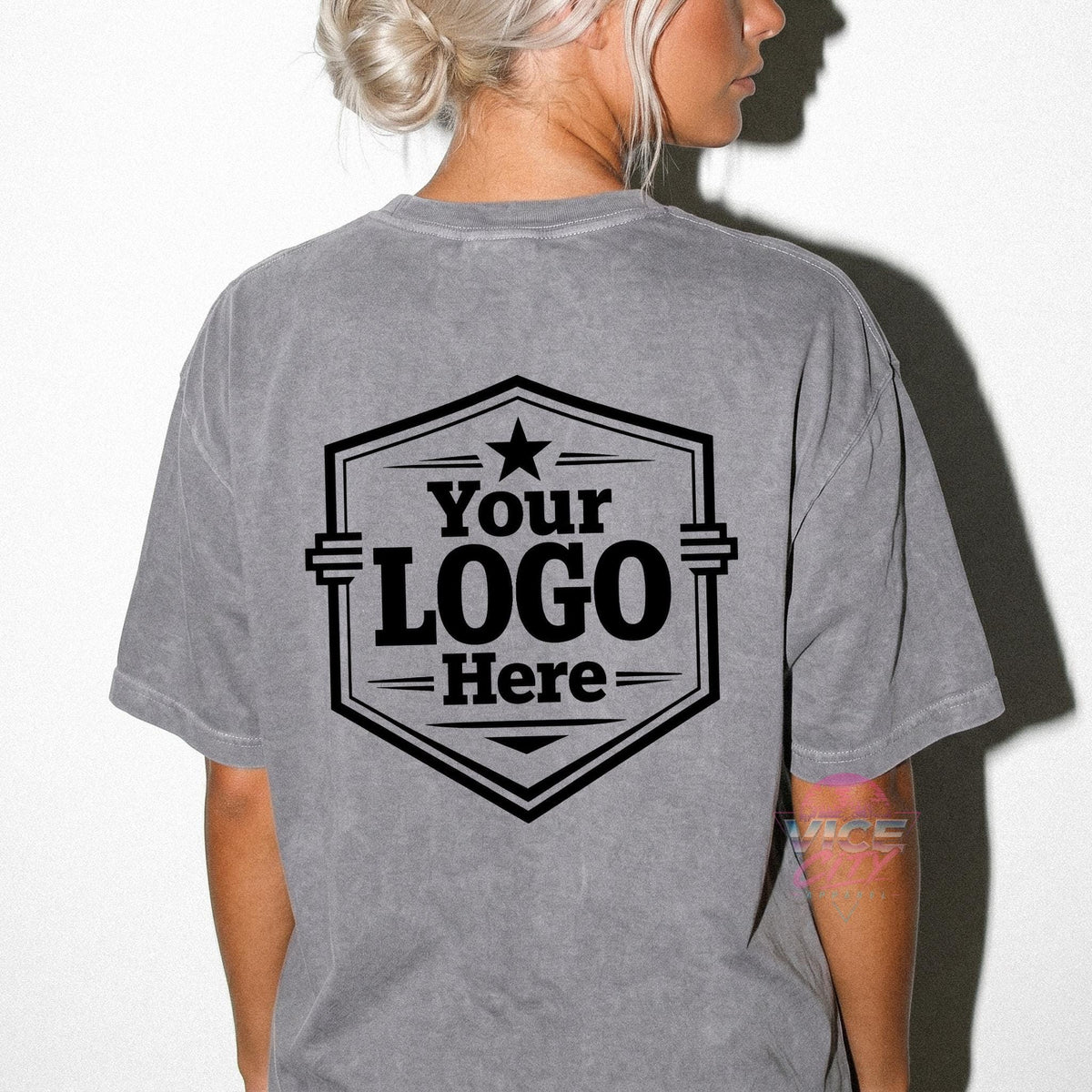 Custom Business Logo Shirt, Personalized Brand t-shirt, Front & Back Custom Logo Shirt, Your Design Here Shirt, Team Apparel