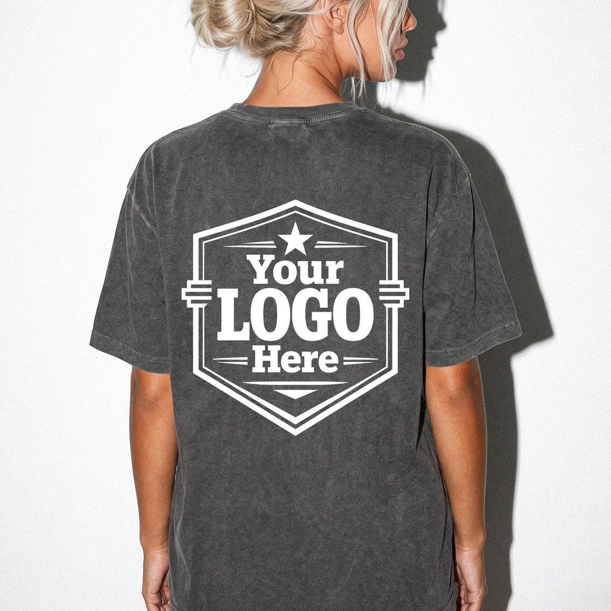 Custom Business Logo Shirt, Personalized Brand t-shirt, Front & Back Custom Logo Shirt, Your Design Here Shirt, Team Apparel