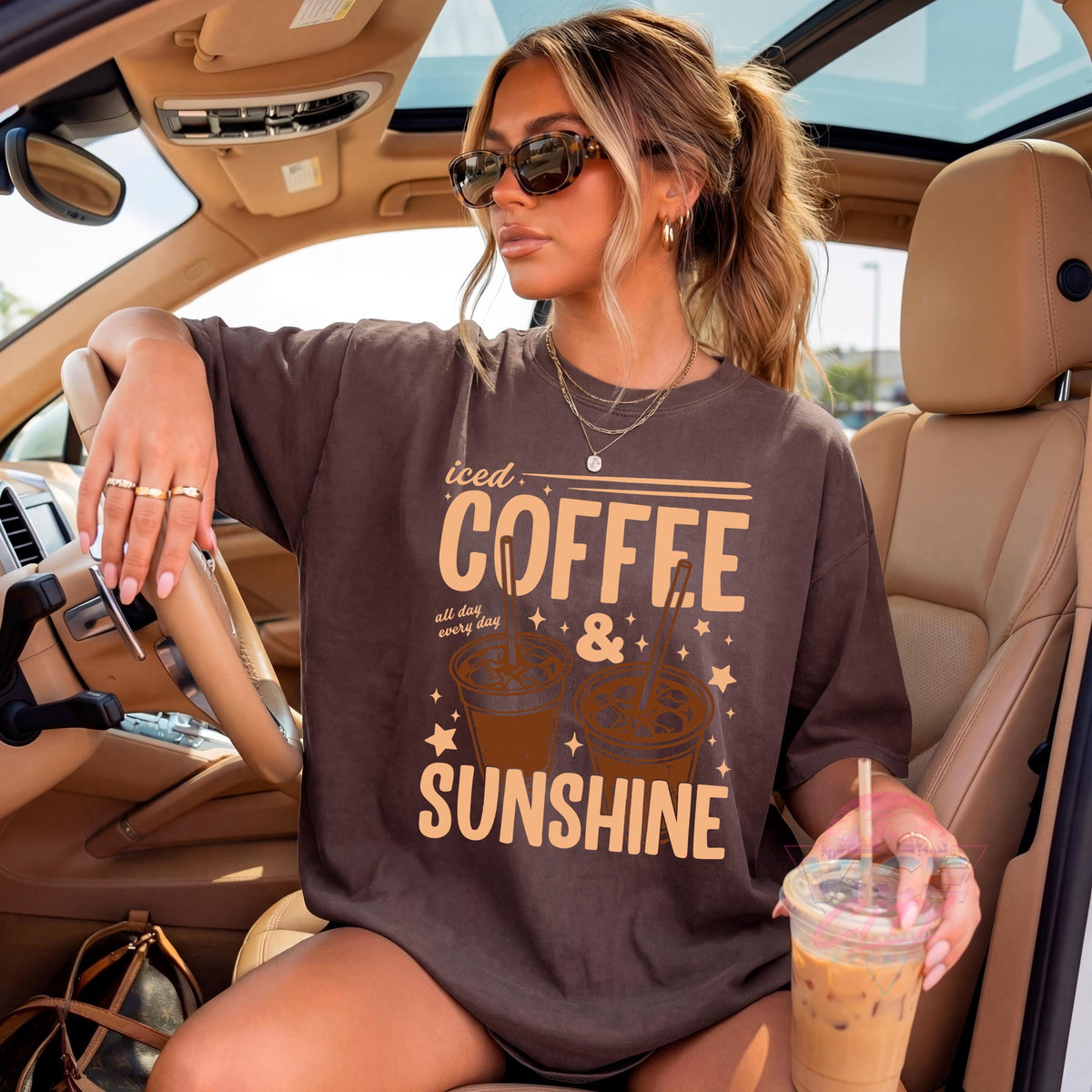 Iced Coffee and Sunshine Shirt