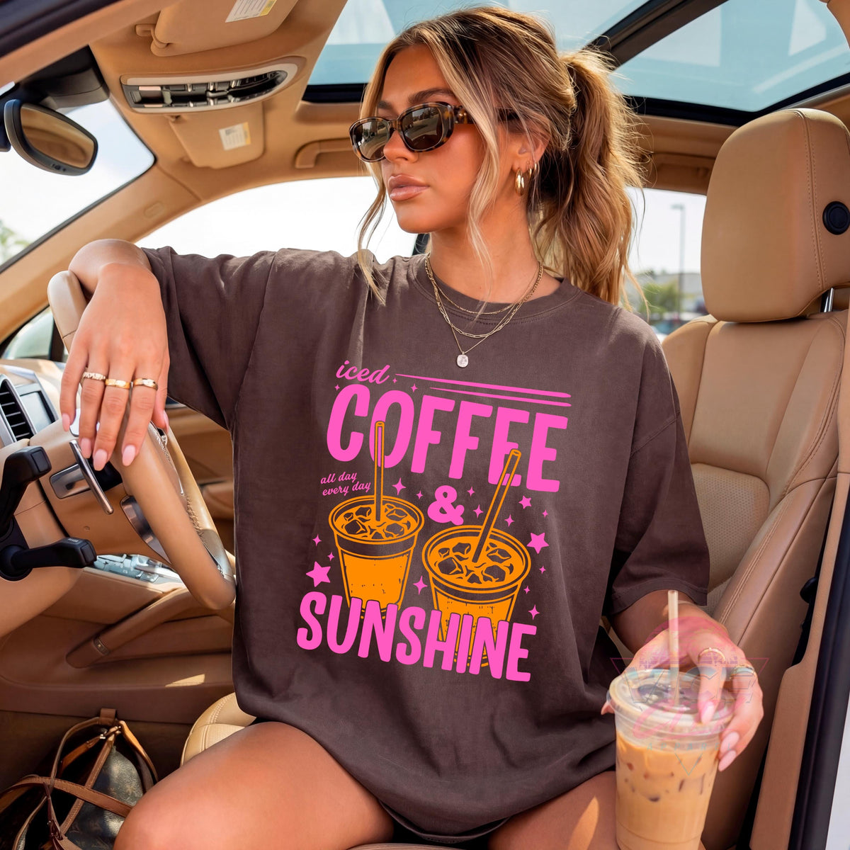 Iced Coffee and Sunshine Shirt