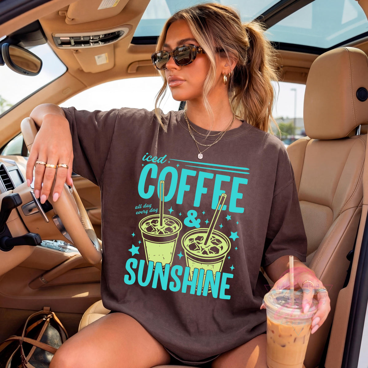 Iced Coffee and Sunshine Shirt