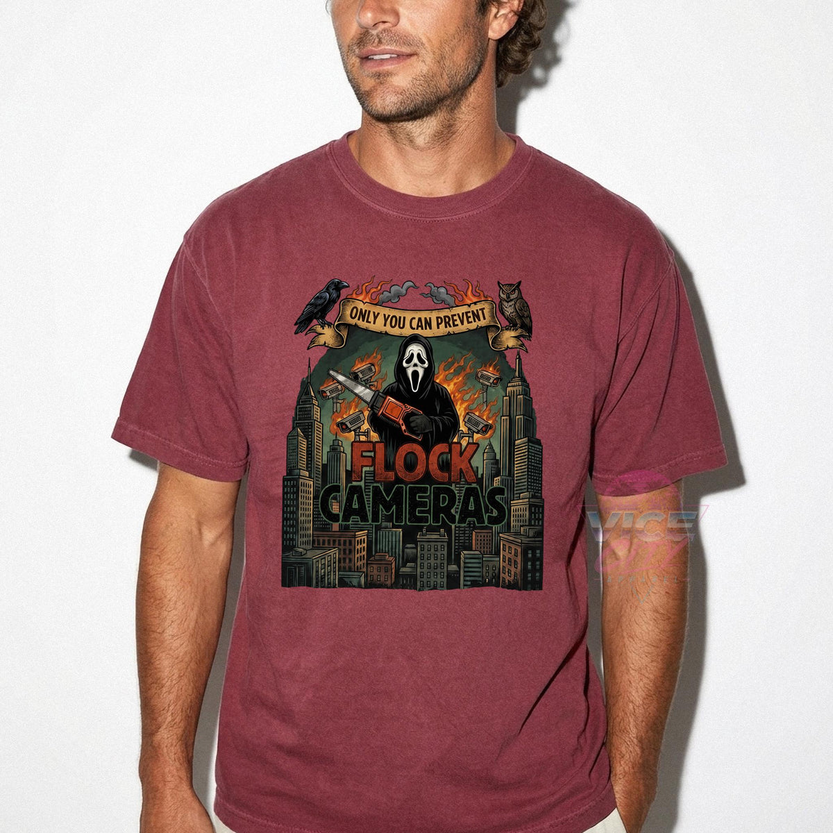 Only You Can Prevent Flock Cameras Tee