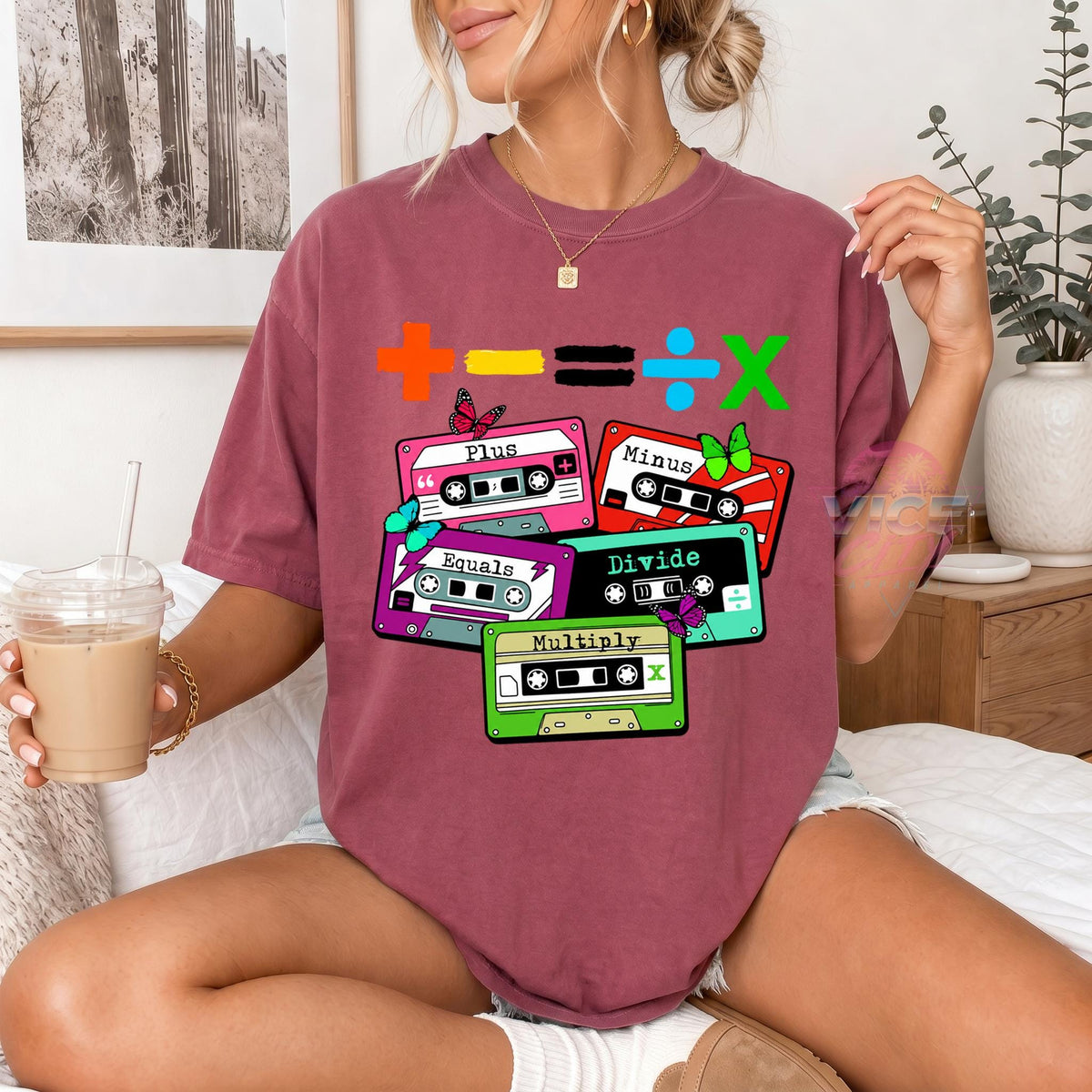 Comfort Colors Ed Sheeran math tour t-shirt
