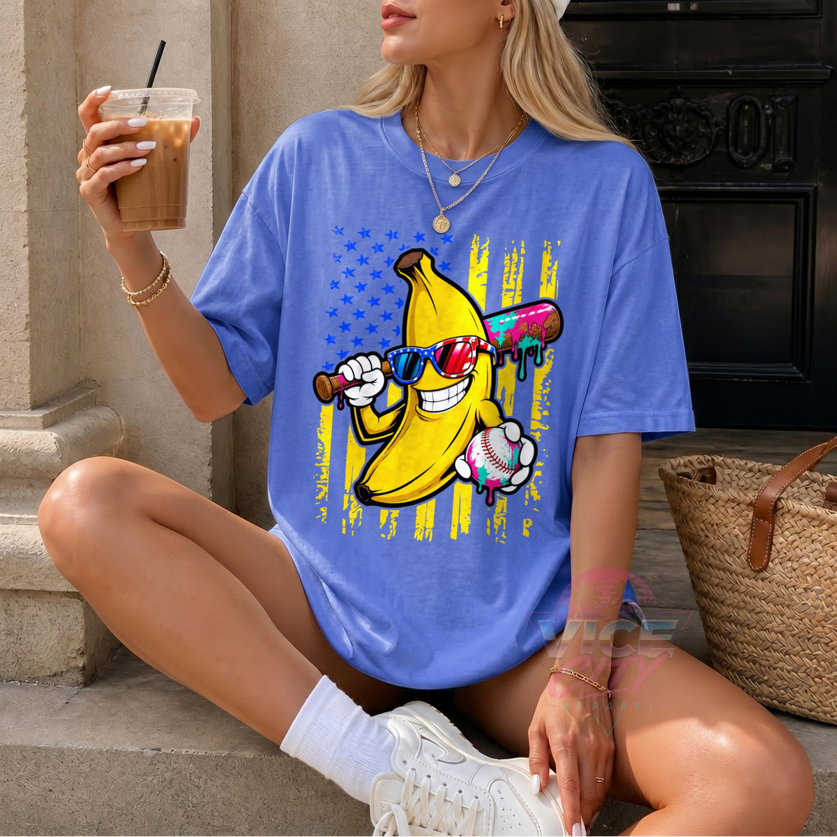Comfort Colors Savannah Baseball Doodle Shirt