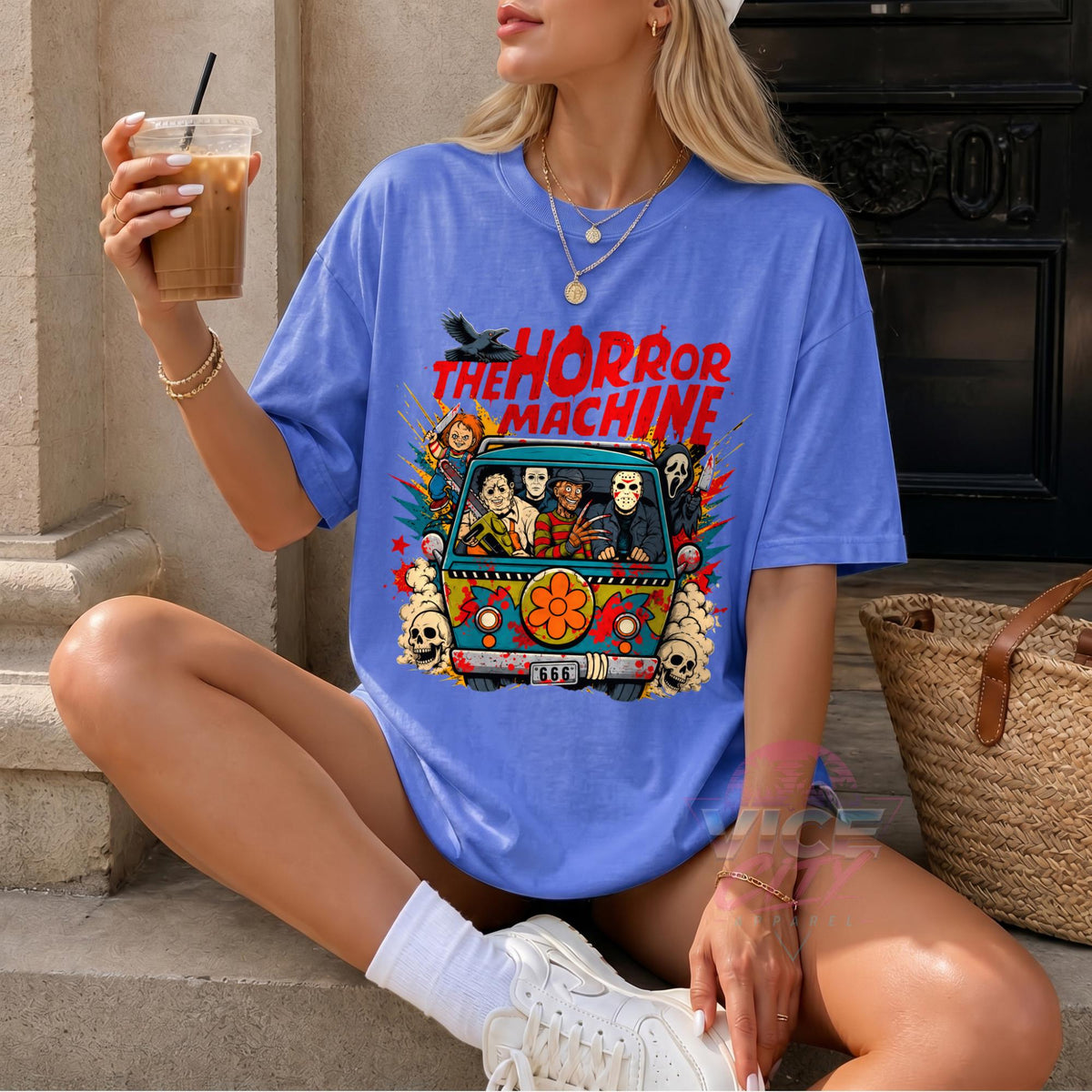 Halloween Horror Machine Comfort Colors Shirt