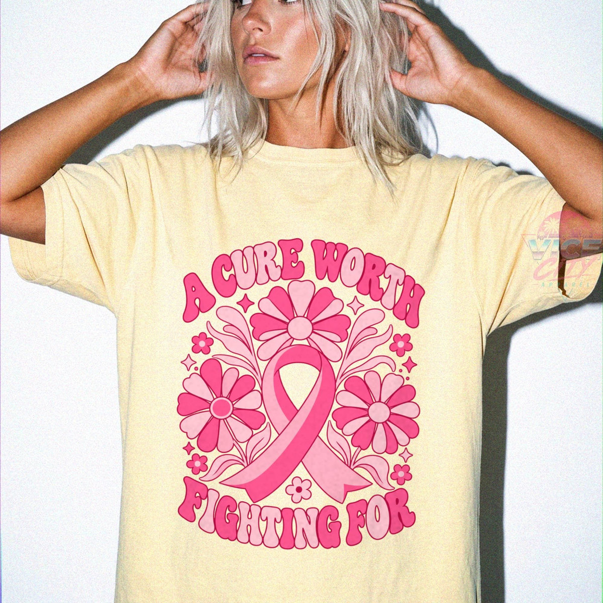 Floral Breast Cancer Awareness Shirt, Cancer Ribbon Tee, Cancer Awareness Shirt, Pink Ribbon Tee, Breast Cancer Support