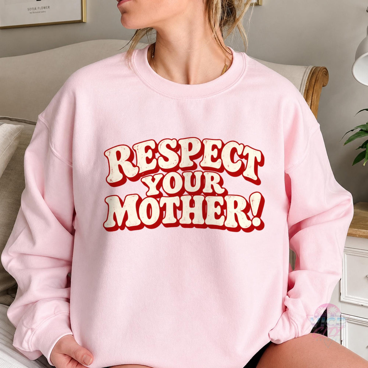 Respect Your Mother Sweatshirt, Retro Mom Hoodie, Gift for Mom
