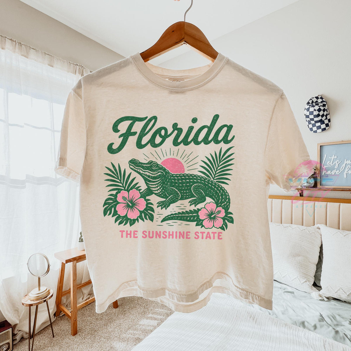 Florida Sunshine State Alligator Tee
