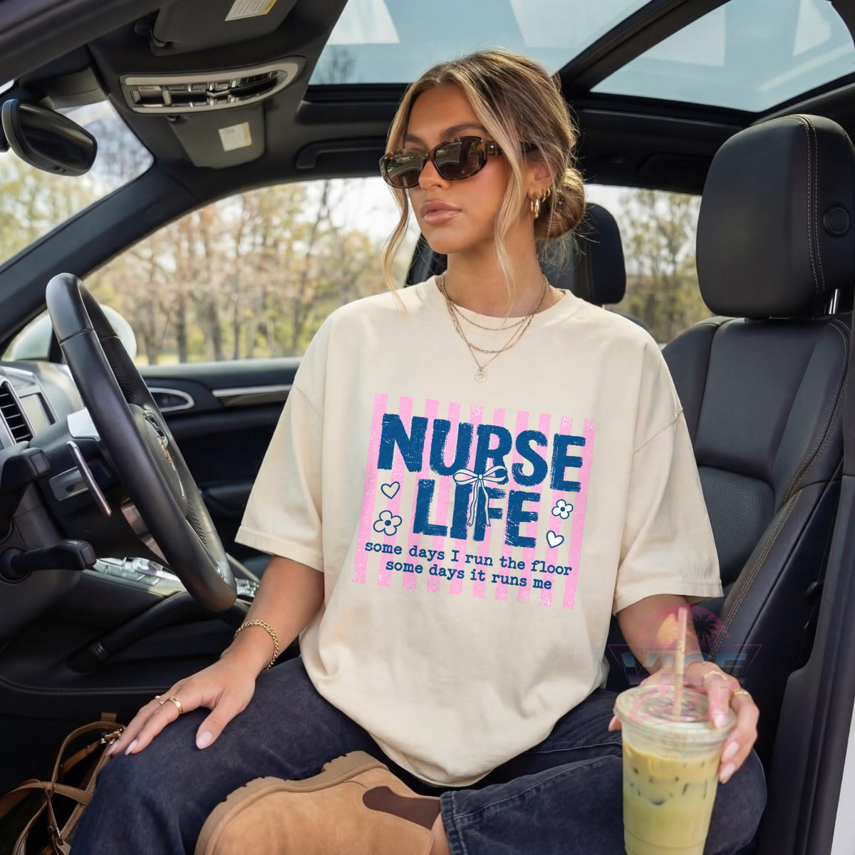 Nurse Life Shirt, Some Days I Run The Floor Tee, Comfort Colors Nurse Gift, Coquette Bow Nurse Shirt, Funny RN Tee, Nursing School Gift