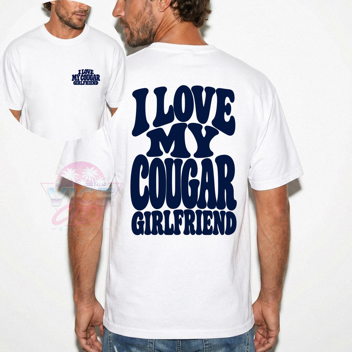 I Love My Cougar Girlfriend Comfort Colors Shirt
