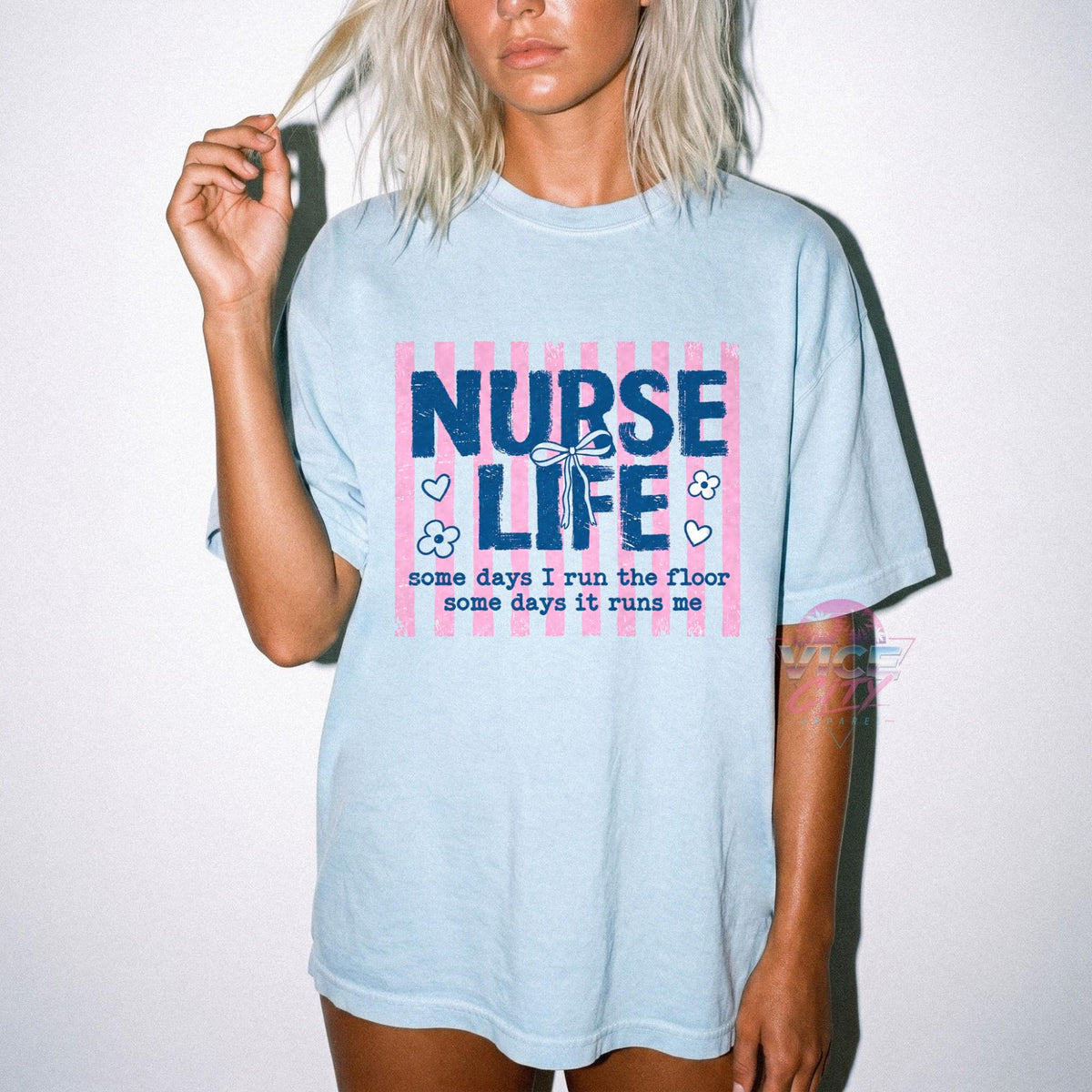 Nurse Life Shirt, Some Days I Run The Floor Tee, Comfort Colors Nurse Gift, Coquette Bow Nurse Shirt, Funny RN Tee, Nursing School Gift