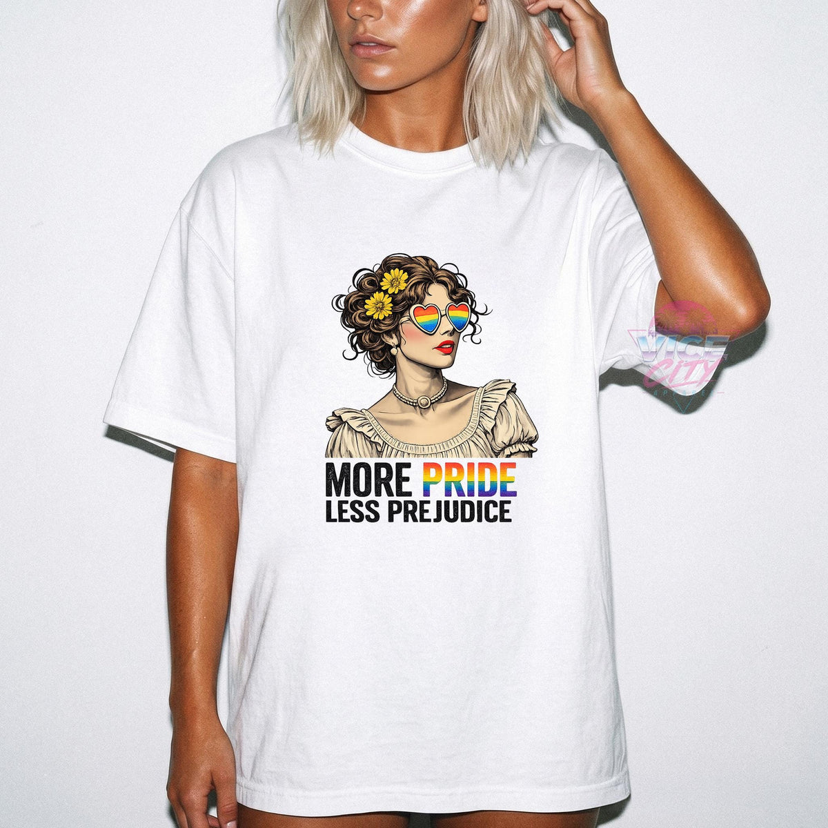 More Pride, Less Prejudice T-shirt