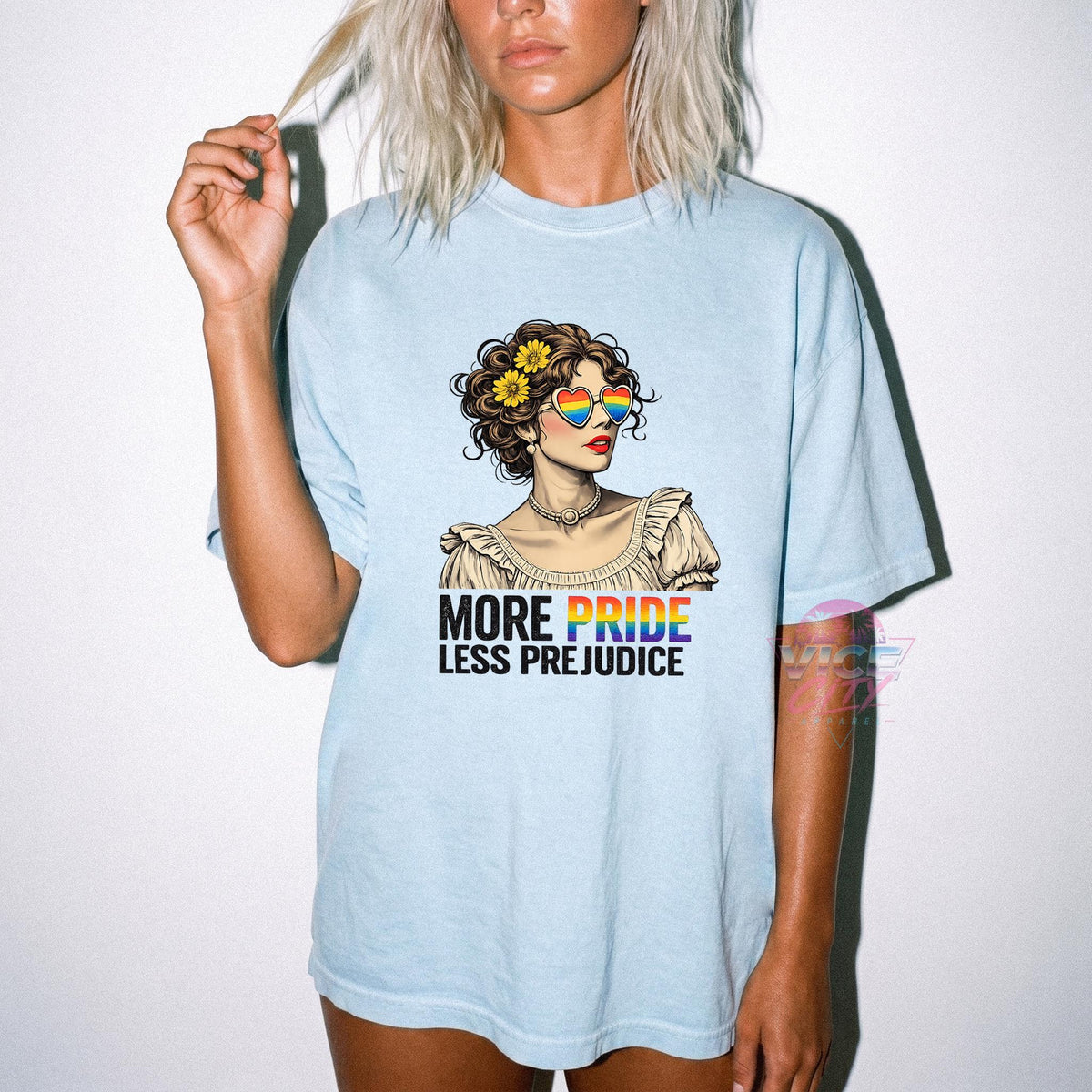 More Pride, Less Prejudice T-shirt