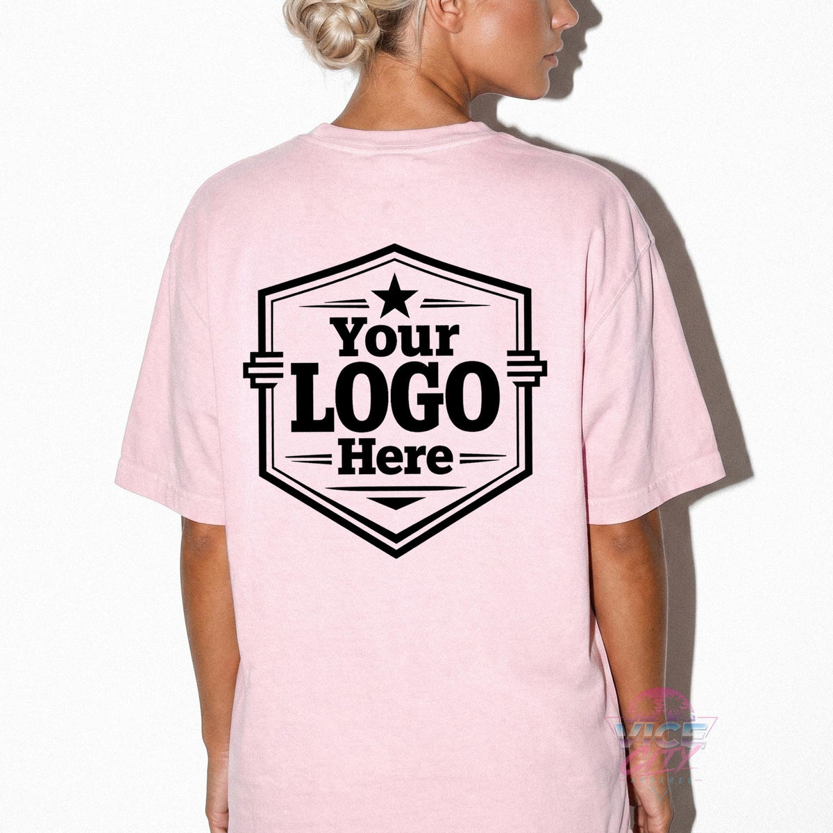Custom Business Logo Shirt, Personalized Brand t-shirt, Front & Back Custom Logo Shirt, Your Design Here Shirt, Team Apparel