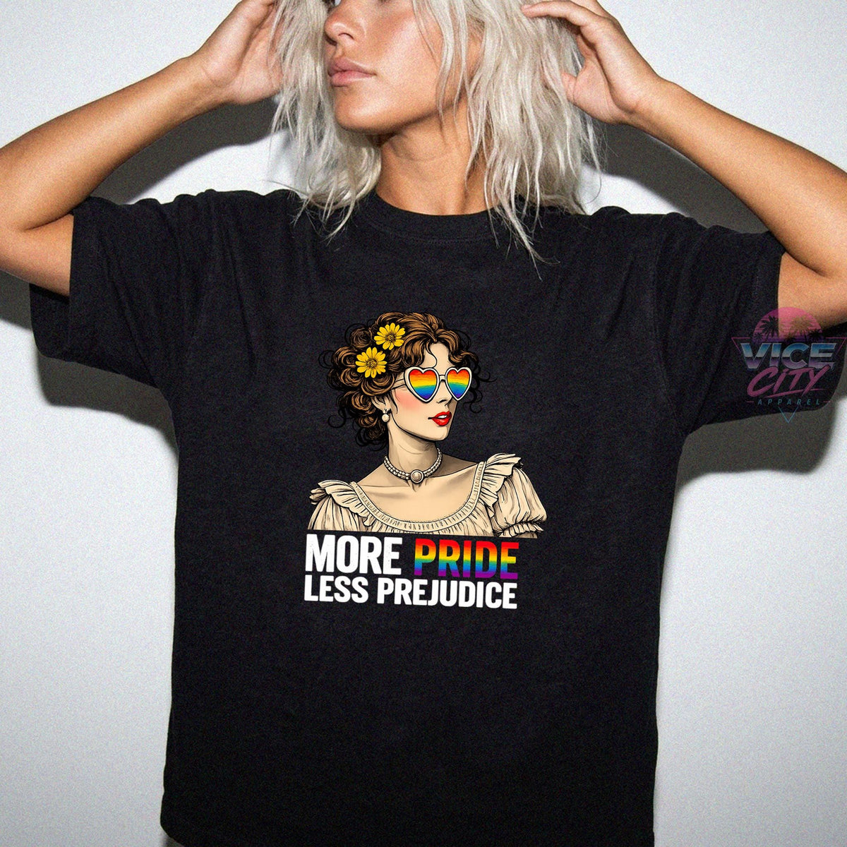 More Pride, Less Prejudice T-shirt