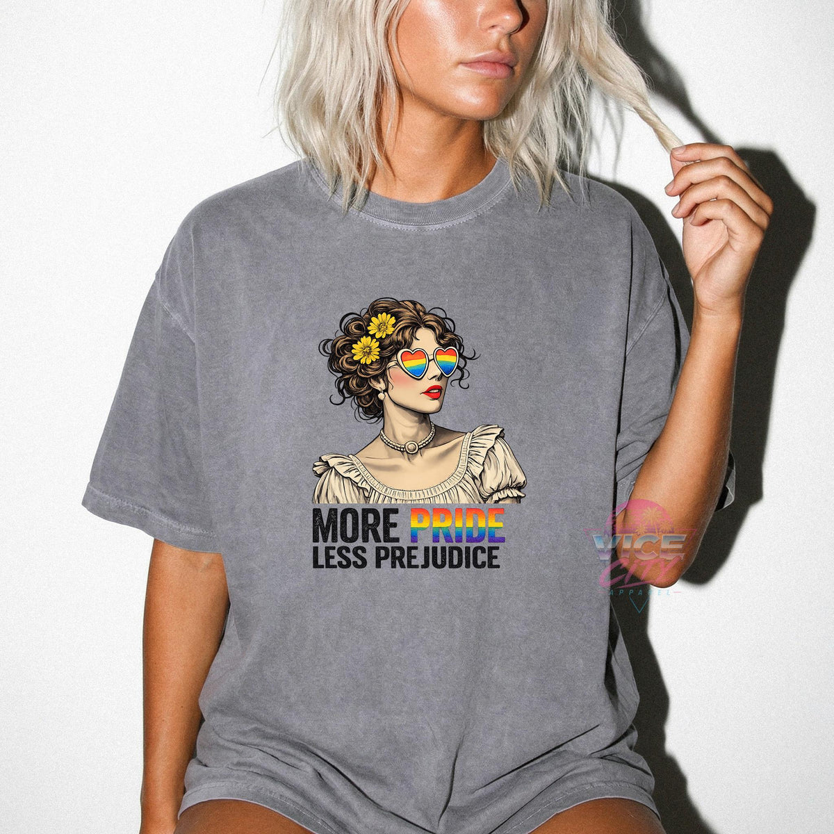 More Pride, Less Prejudice T-shirt