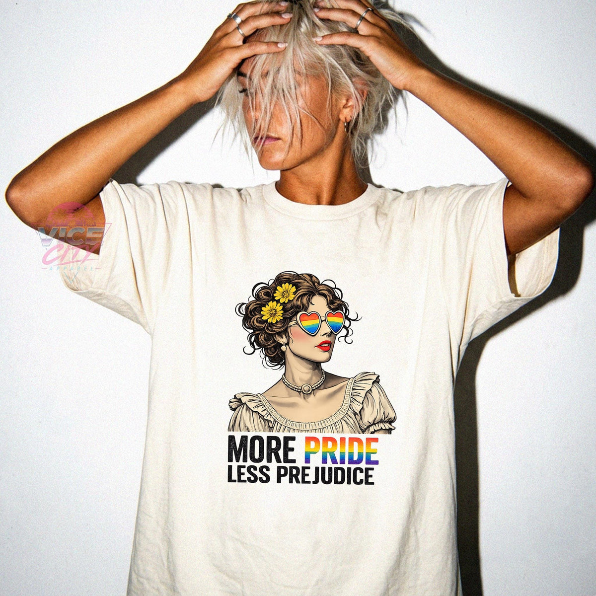 More Pride, Less Prejudice T-shirt