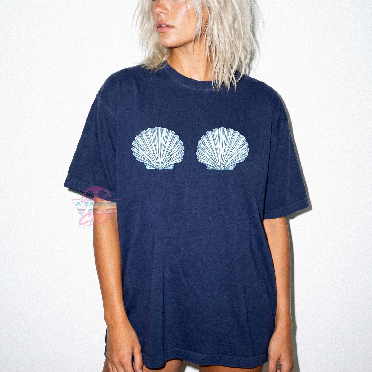 Shell Shirt, Beach Shirt, Women's Summer Shirt, Gift for Ocean Lovers, Shell Shirt, Cute Vacation Shirt, Travel Shirt