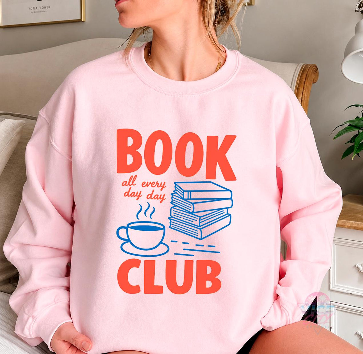 Books and Coffee Sweatshirt