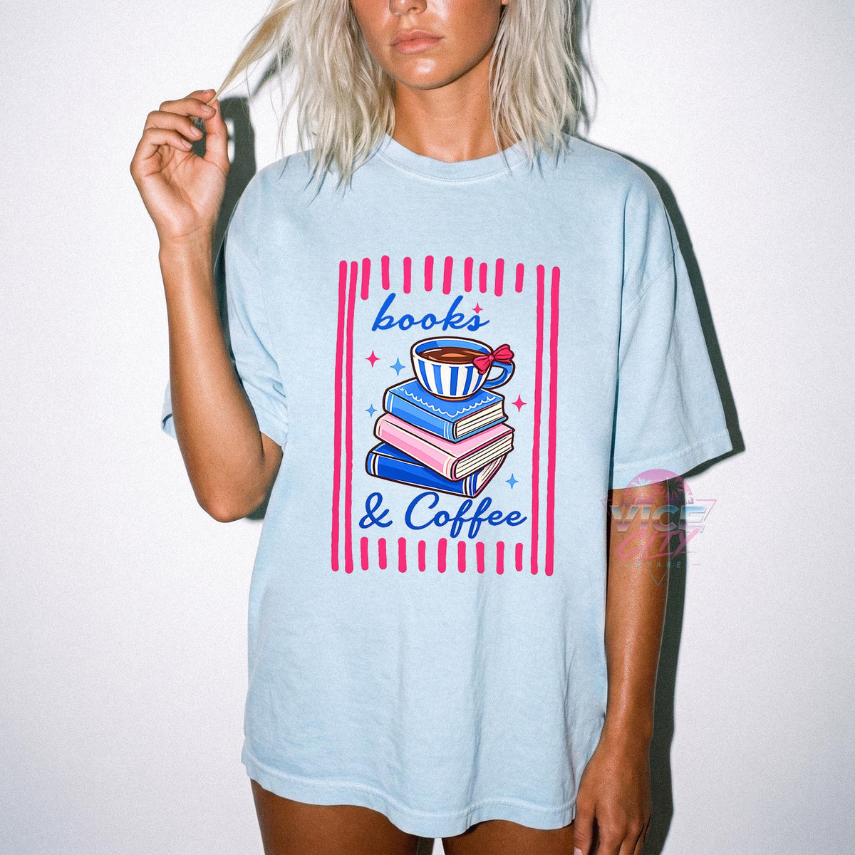 Books and Coffee Shirt