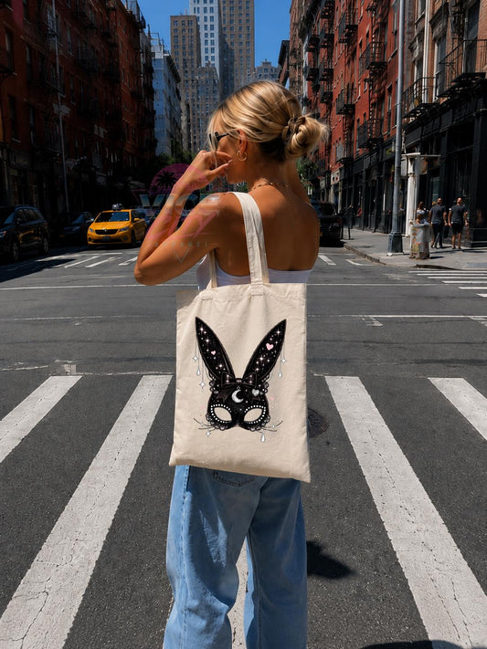 Tote bag  retro Ariana, pop music lyric T-shirt, vintage concert T-shirt