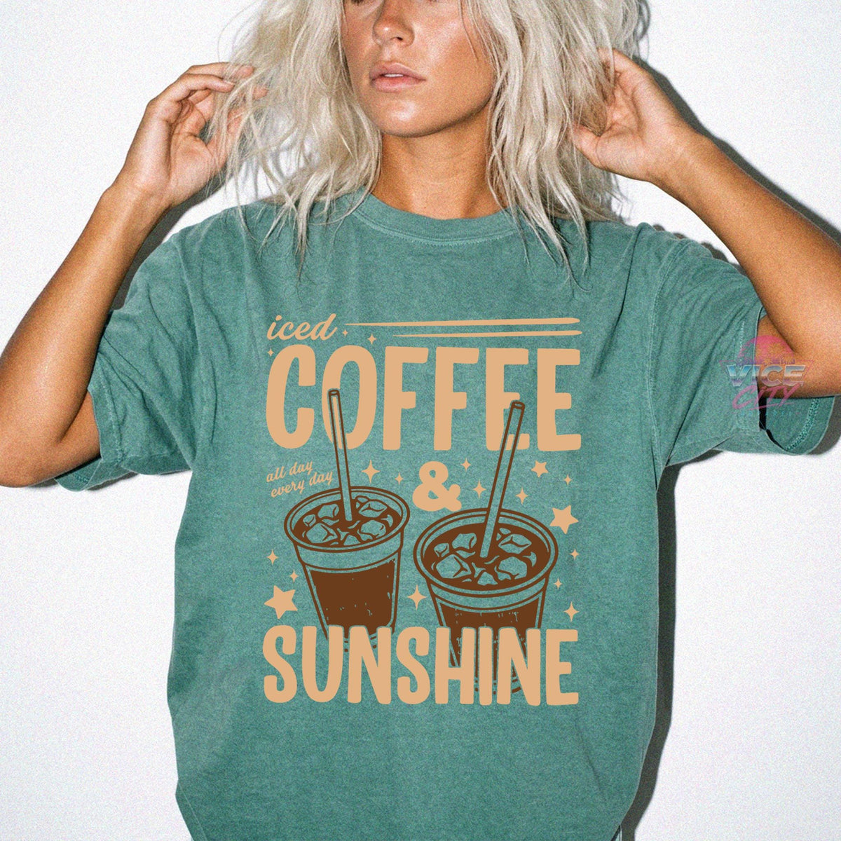 Iced Coffee and Sunshine Shirt