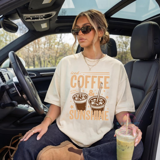 Iced Coffee and Sunshine Shirt