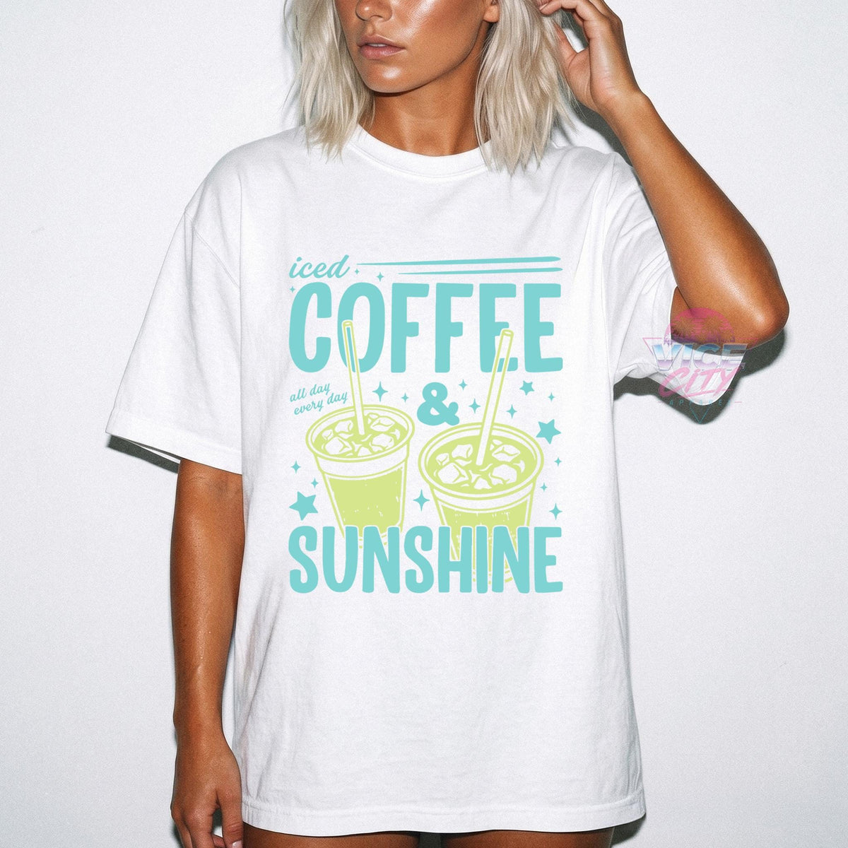 Iced Coffee and Sunshine Shirt