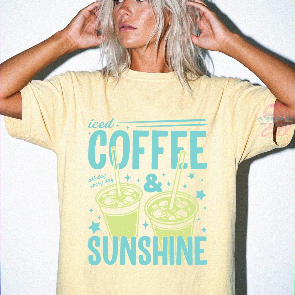 Iced Coffee and Sunshine Shirt