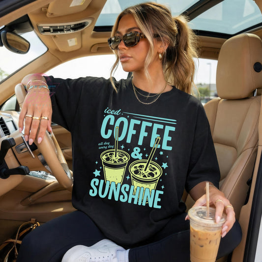 Iced Coffee and Sunshine Shirt