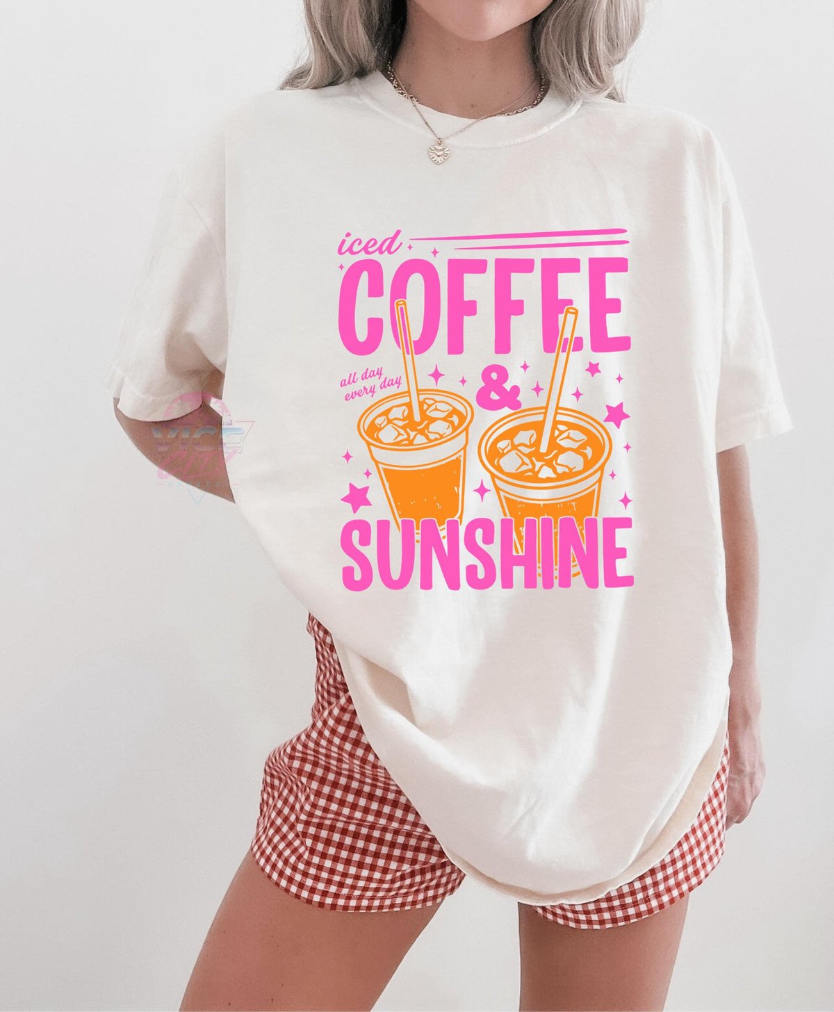 Iced Coffee and Sunshine Shirt