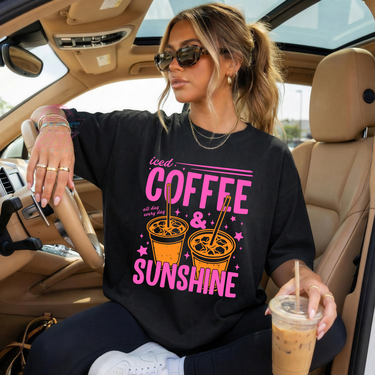 Iced Coffee and Sunshine Shirt