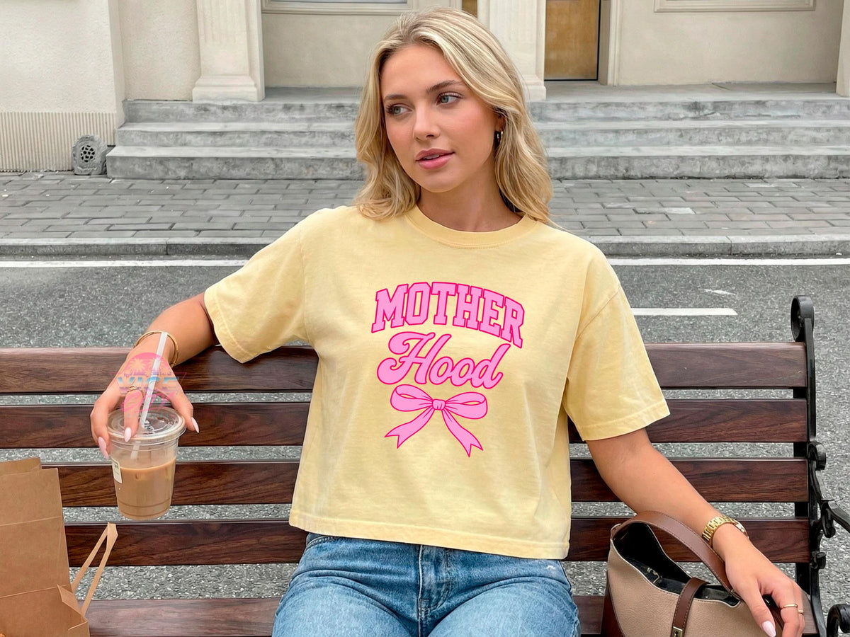 Motherhood Cropped Shirt