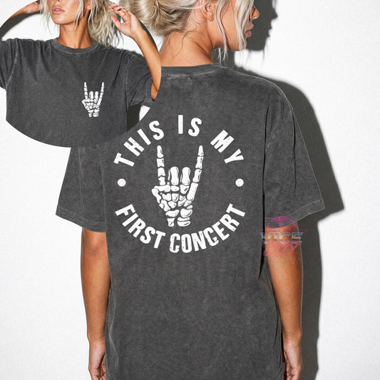Emo T-shirt, This Is My First Black Parade, Emo Mayor T-shirt, Concert T-shirt, Emo Clothing, Gift for Emo