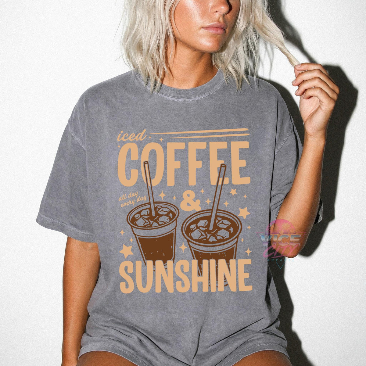 Iced Coffee and Sunshine Shirt