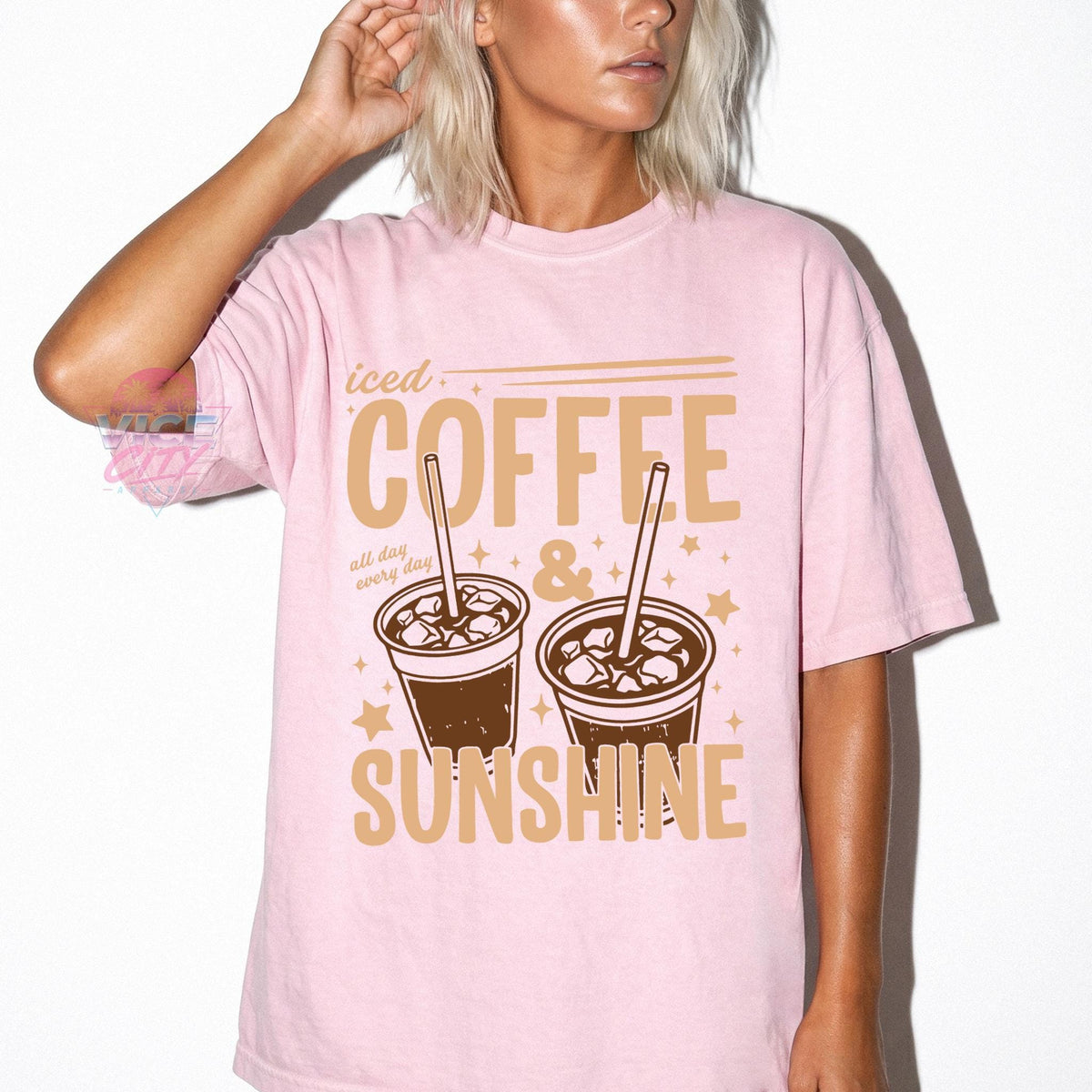 Iced Coffee and Sunshine Shirt