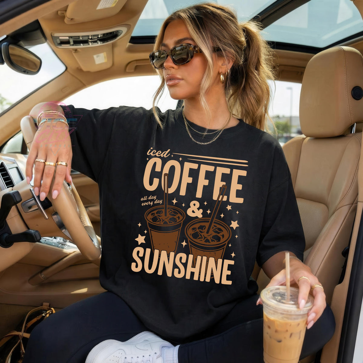 Iced Coffee and Sunshine Shirt