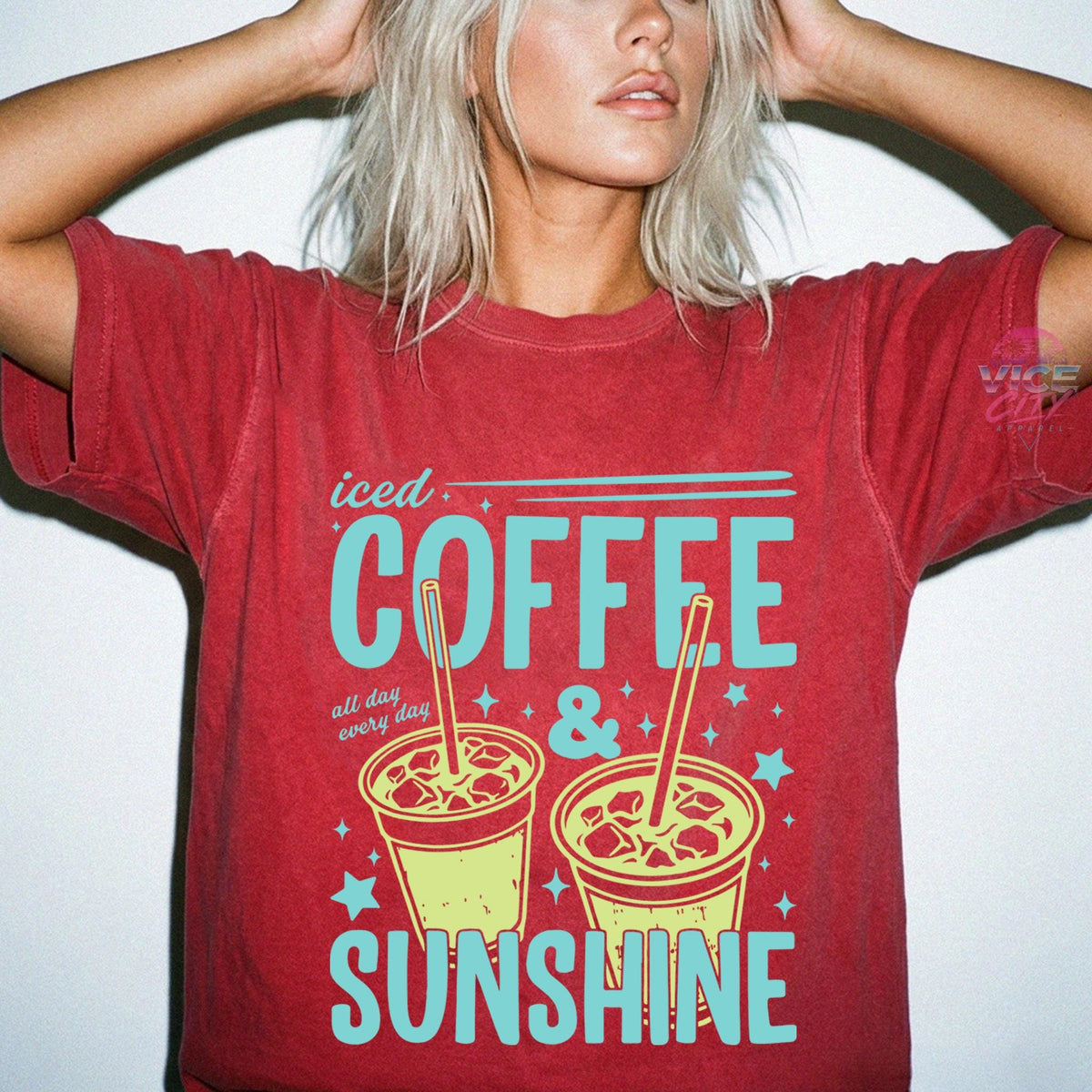 Iced Coffee and Sunshine Shirt