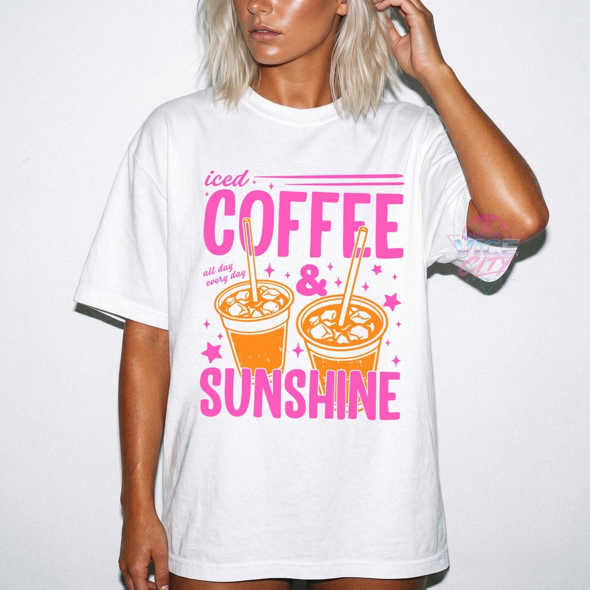 Iced Coffee and Sunshine Shirt
