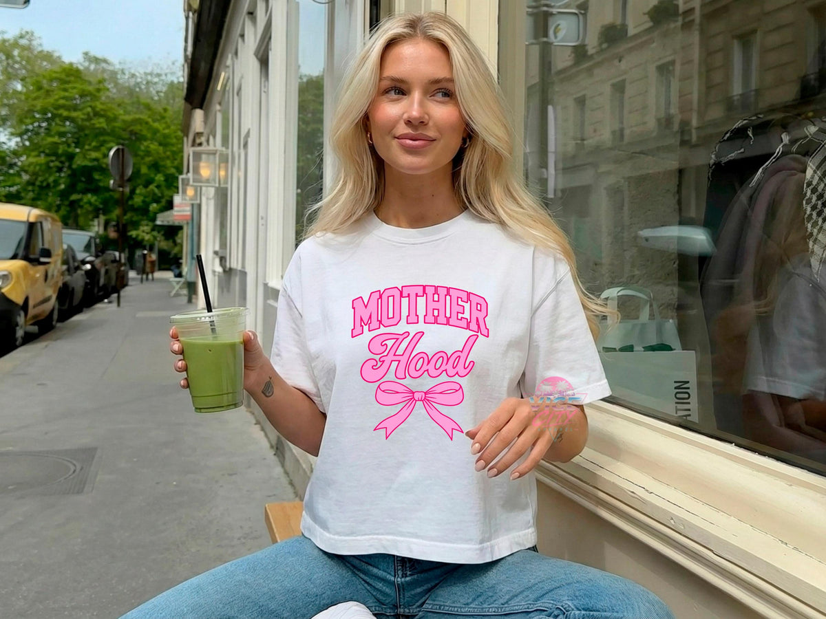 Motherhood Cropped Shirt