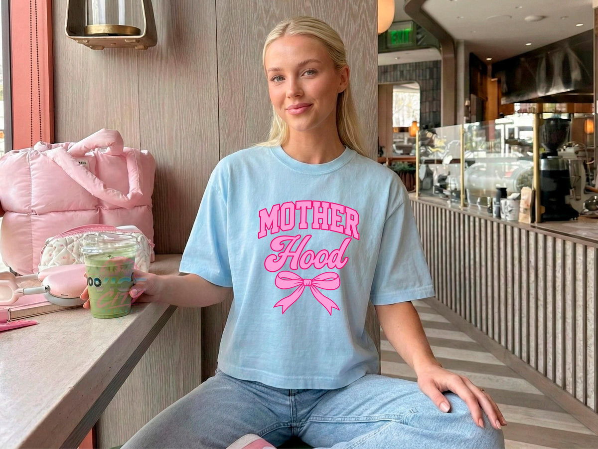 Motherhood Cropped Shirt