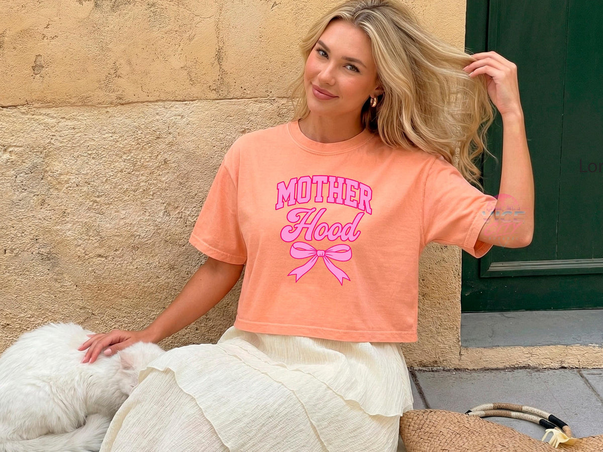 Motherhood Cropped Shirt