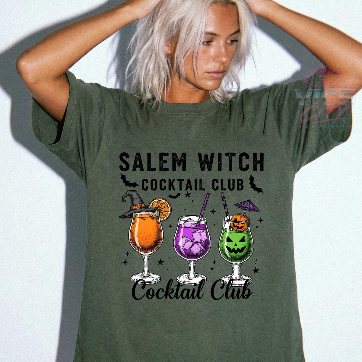 Salem Witch Cocktail Club Shirt