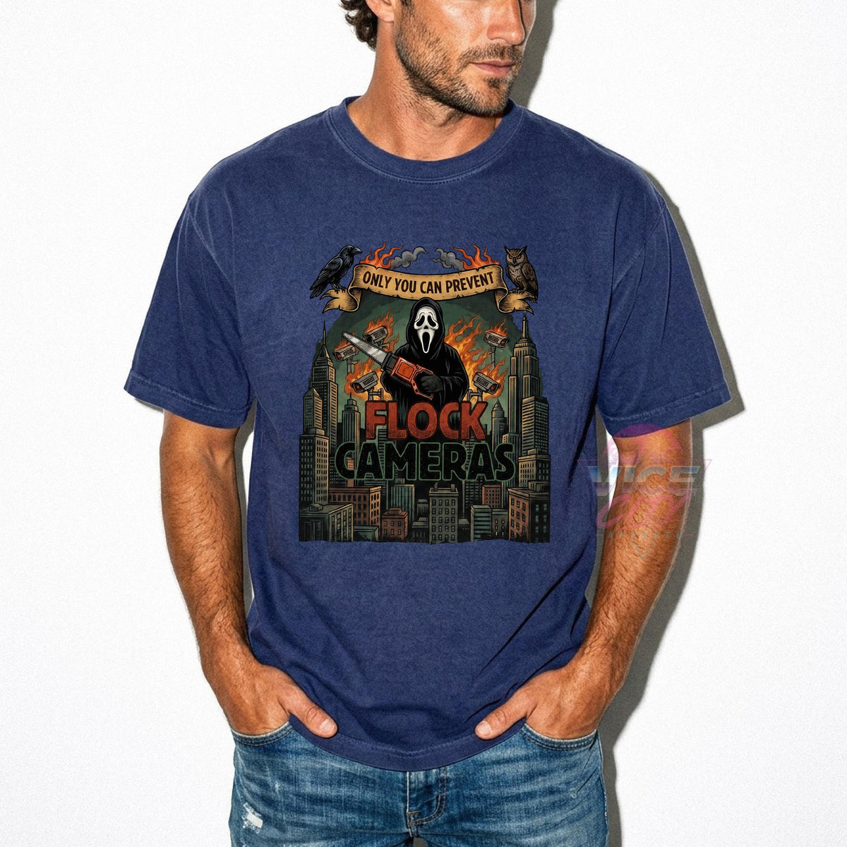 Only You Can Prevent Flock Cameras Tee