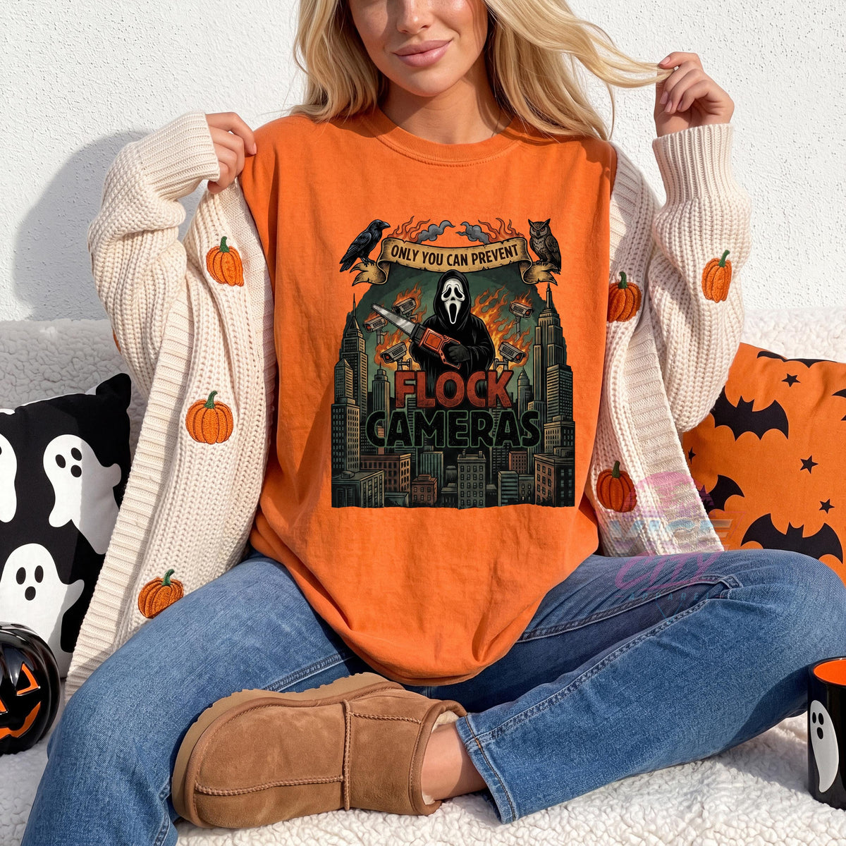 Only You Can Prevent Flock Cameras Tee