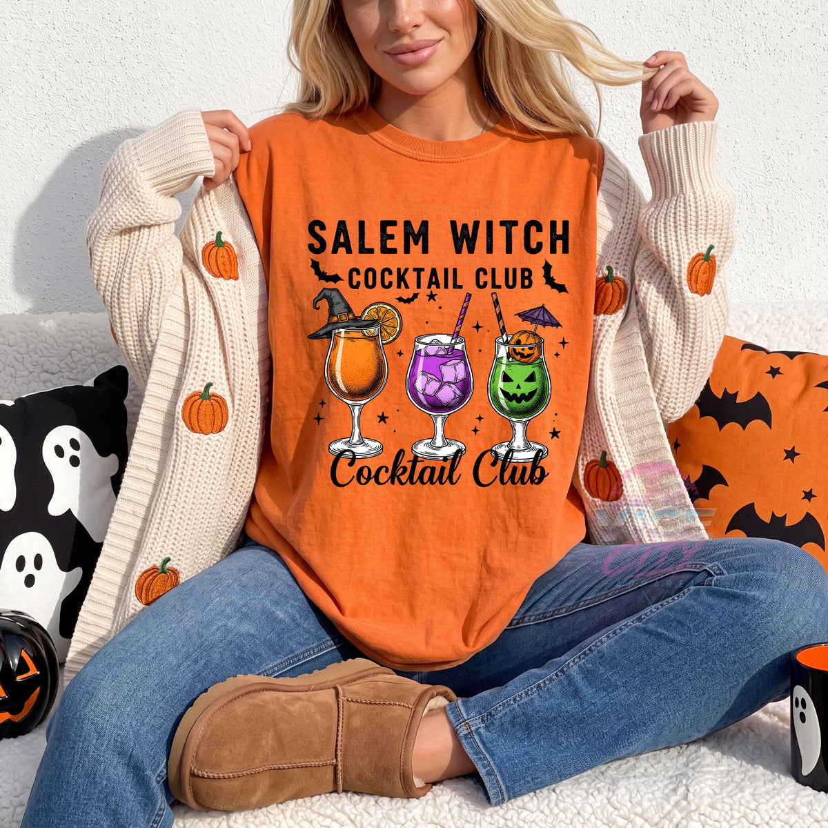 Salem Witch Cocktail Club Shirt