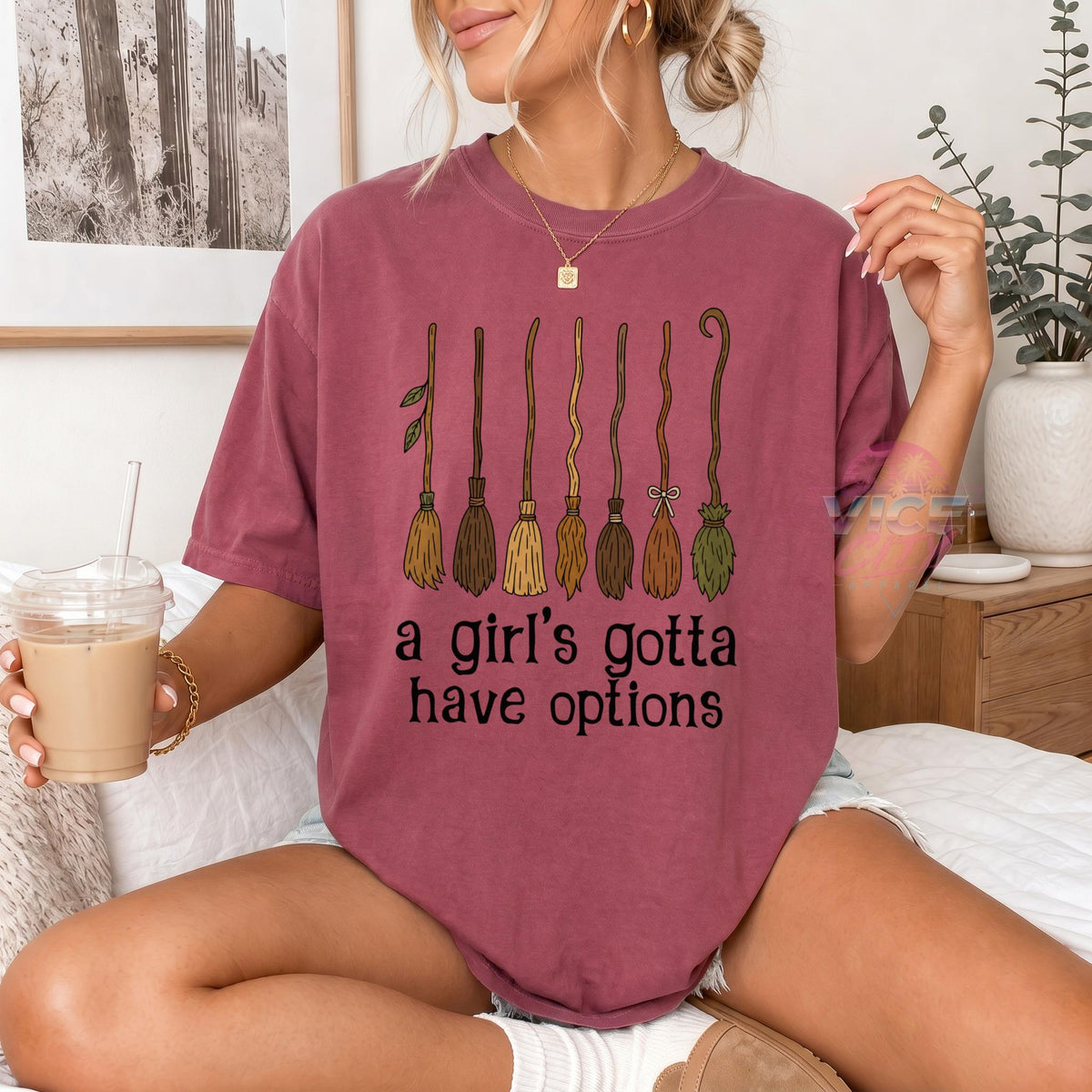 Funny Witch Shirt, A Girls Gotta Have Options Shirt