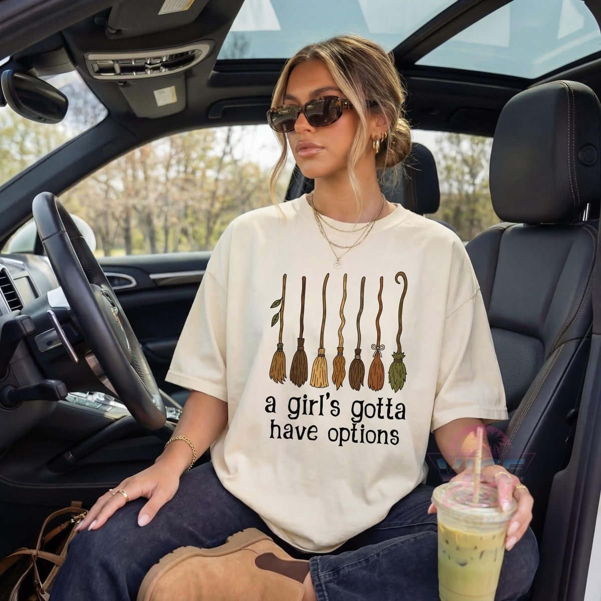 Funny Witch Shirt, A Girls Gotta Have Options Shirt